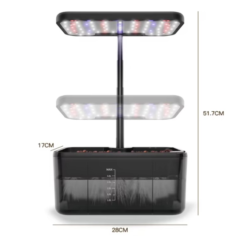 ระบบปลูกพืชในร่มขนาด 4.6 ลิตร  - Indoor Herb Garden Kit บทวิจารณ์และราคา