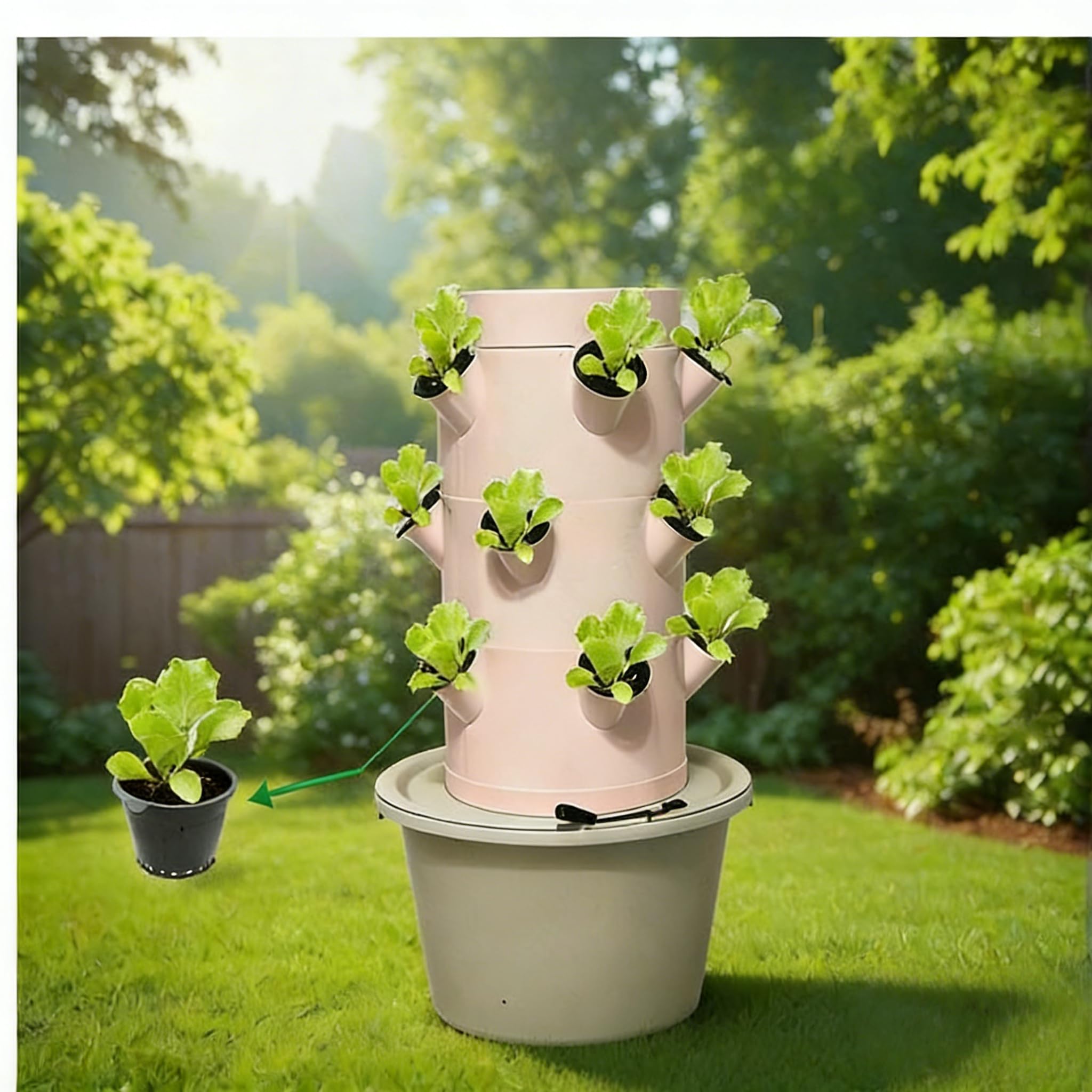 ระบบปลูกพืชแบบไฮโดรโปนิกส์แนวต - Indoor Herb Garden Kit บทวิจารณ์และราคา