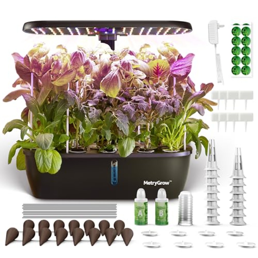 ชุดปลูกพืชไฮโดรโปนิกส์ MG-15 ส - Indoor Herb Garden Kit บทวิจารณ์และราคา
