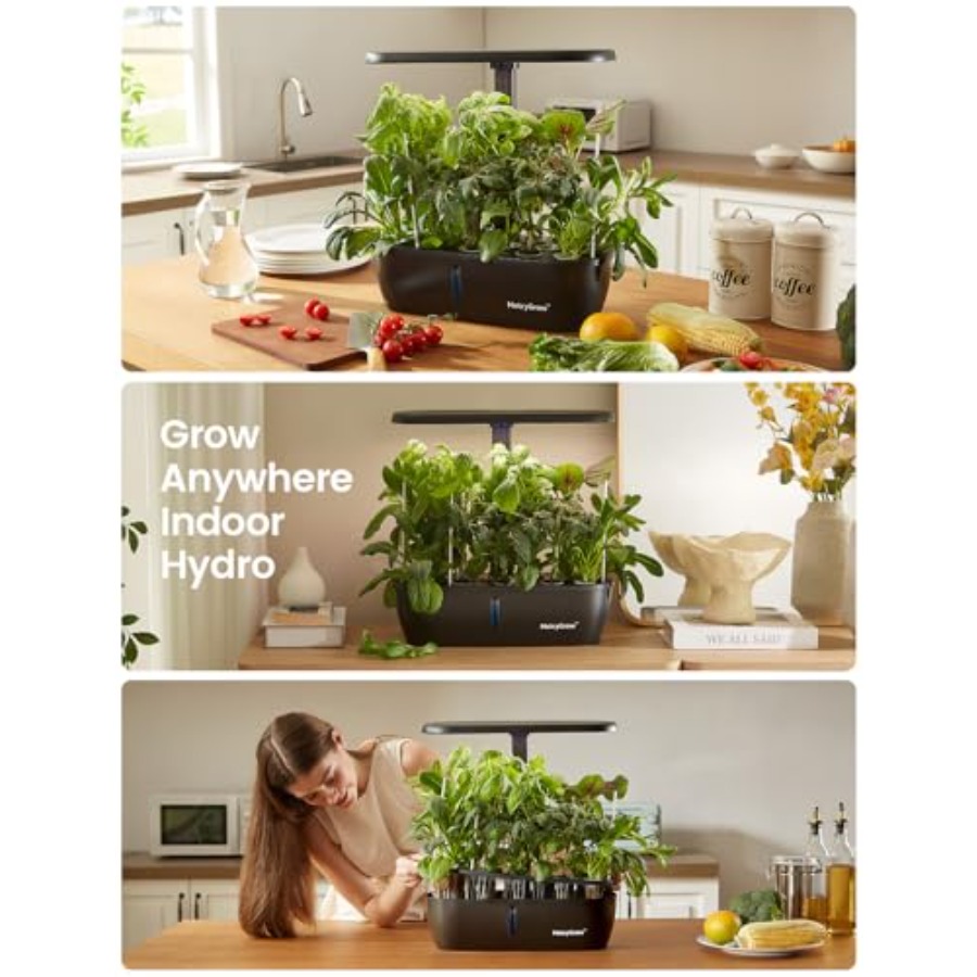 ชุดปลูกพืชไฮโดรโปนิกส์ MG-15 ส - Indoor Herb Garden Kit บทวิจารณ์และราคา