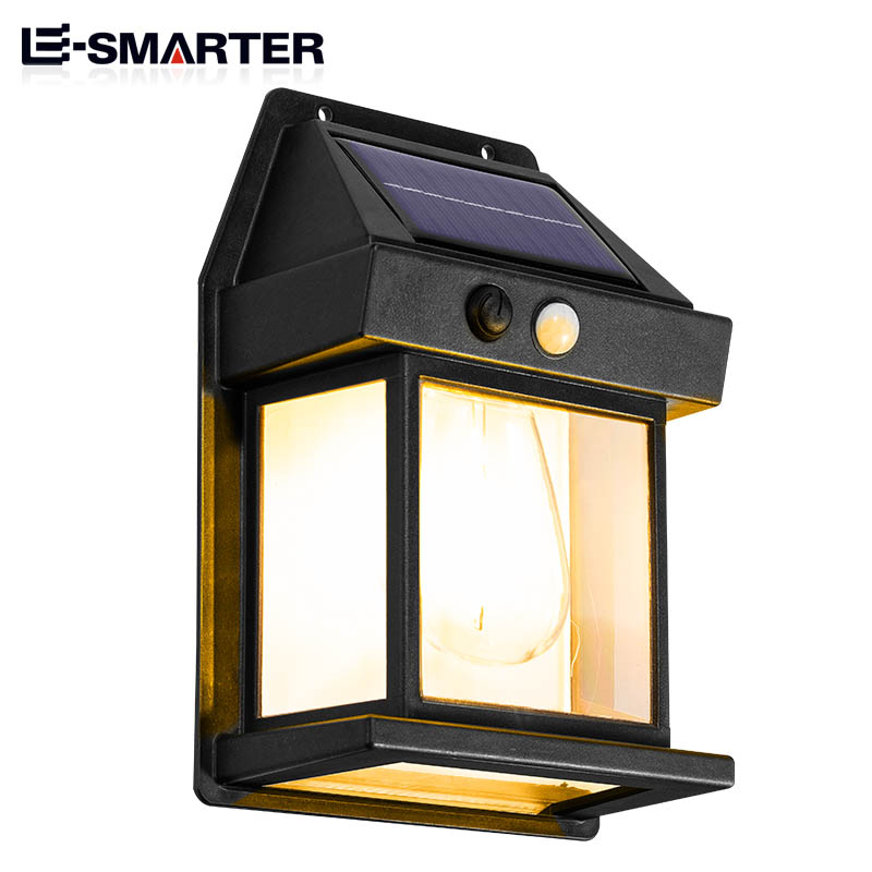 โคมไฟติดผนังพลังงานแสงอาทิตย์ท - Smart Garden Lanterns บทวิจารณ์และราคา