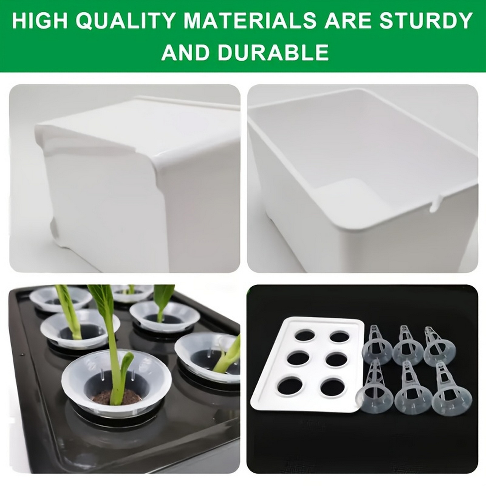 กระถางเพาะชำแบบไฮโดรโปนิกส์ 6  - Indoor Herb Garden Kit บทวิจารณ์และราคา