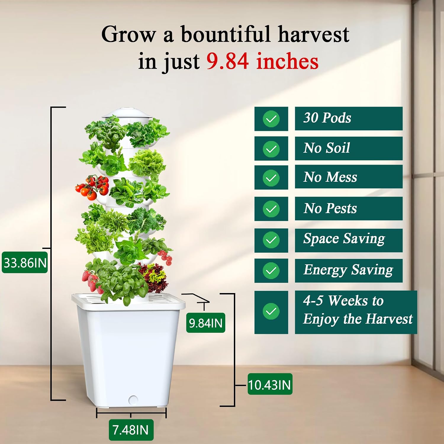 ระบบปลูกพืชแบบไฮโดรโปนิกส์ 30  - Indoor Herb Garden Kit บทวิจารณ์และราคา