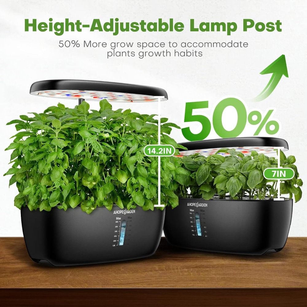 สวนไฮโดรโปนิกส์ 12 ช่อง พร้อมไ - Indoor Herb Garden Kit บทวิจารณ์และราคา