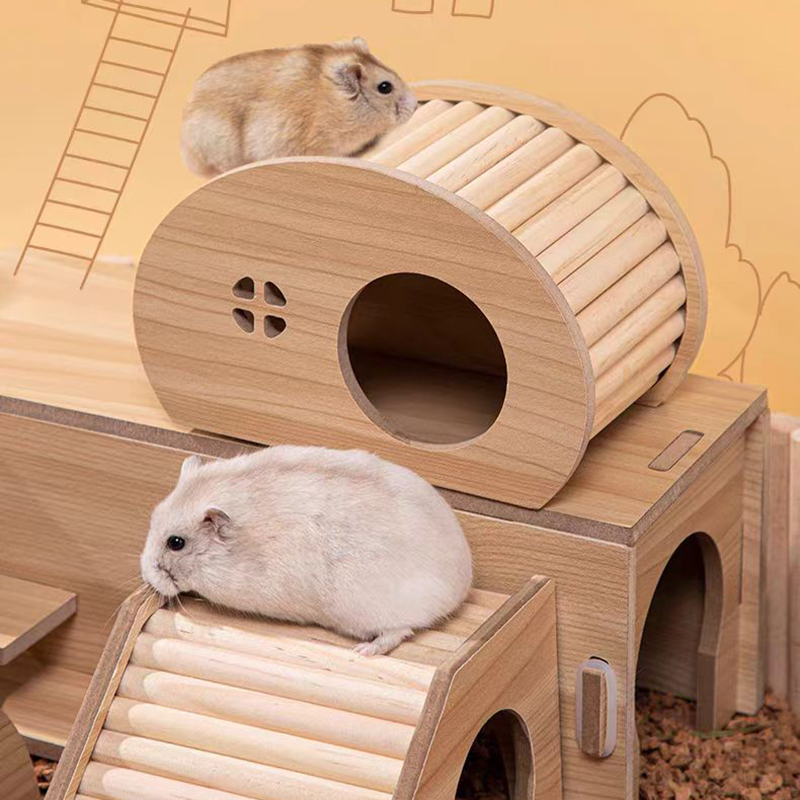 Smooth Hamster Hideaway ไม้หนู - Insect Hotel Wood บทวิจารณ์และราคา