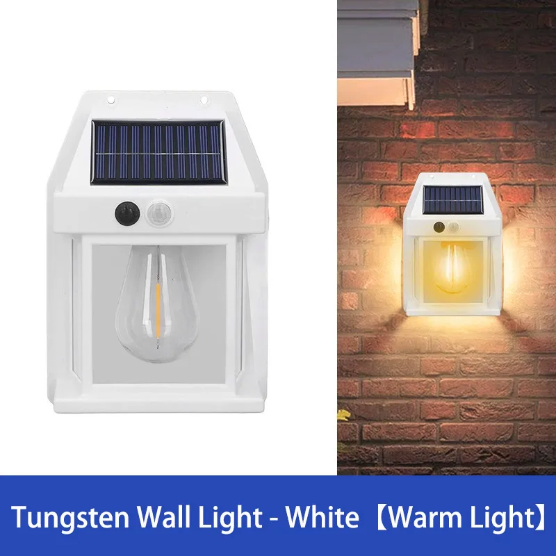โคมไฟติดผนังพลังงานแสงอาทิตย์  - Smart Garden Lanterns บทวิจารณ์และราคา