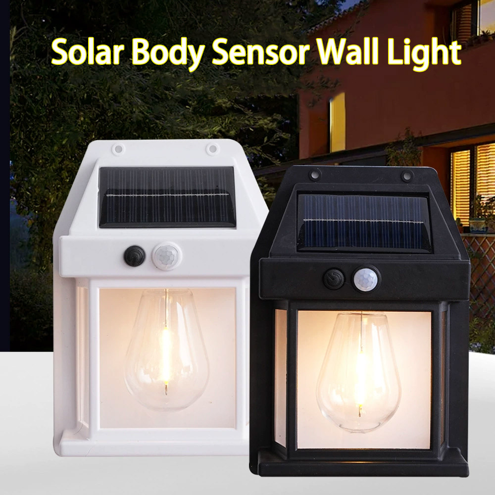 โคมไฟติดผนังพลังงานแสงอาทิตย์  - Smart Garden Lanterns บทวิจารณ์และราคา