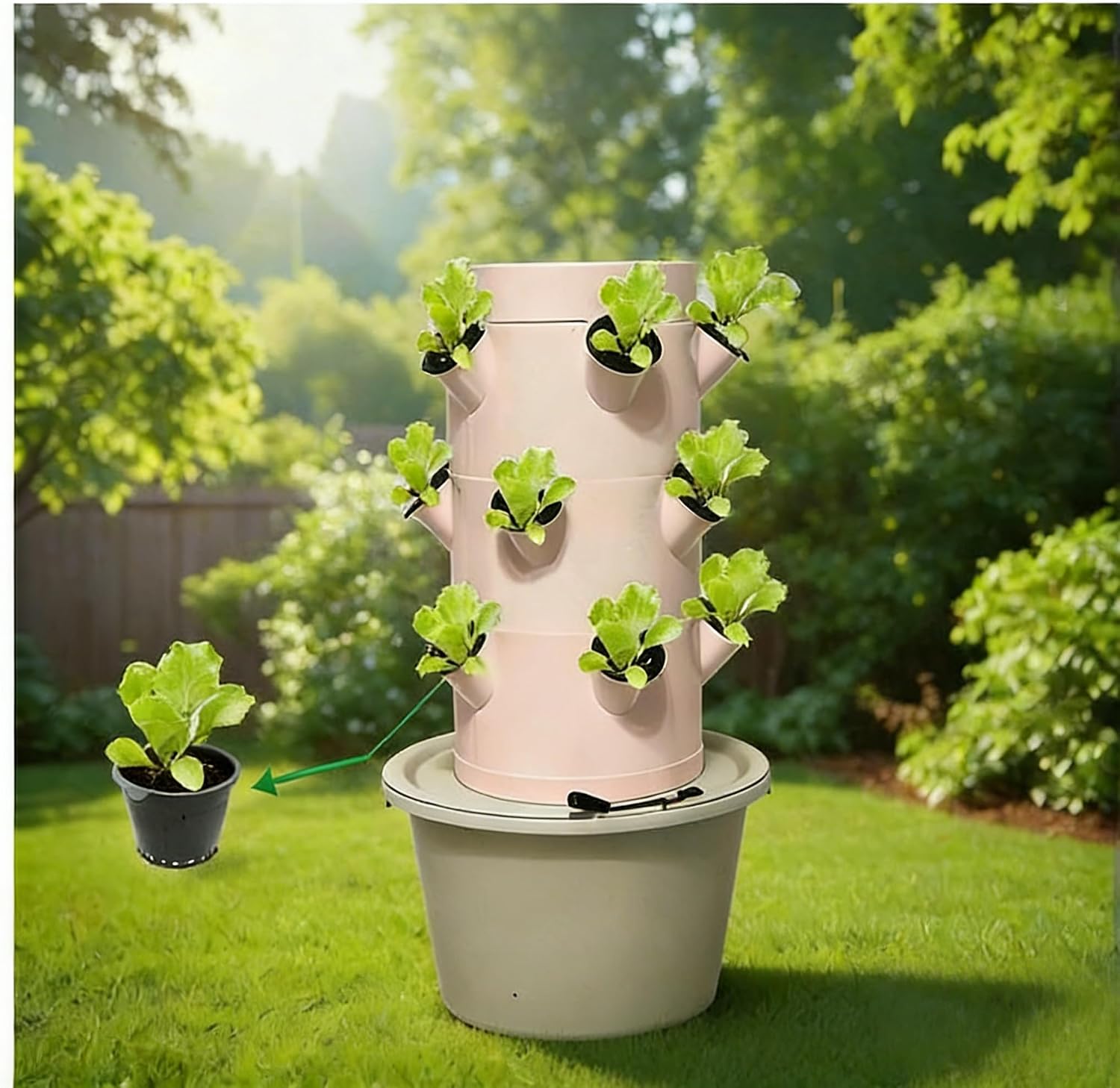 ระบบปลูกผักไฮโดรโพนิกส์แนวตั้ง - Indoor Herb Garden Kit บทวิจารณ์และราคา