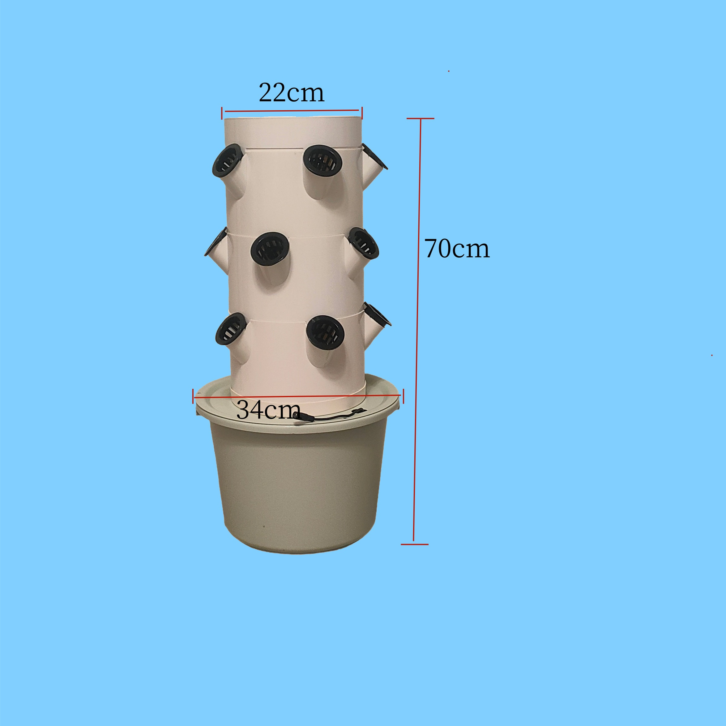 ระบบปลูกผักไฮโดรโพนิกส์แนวตั้ง - Indoor Herb Garden Kit บทวิจารณ์และราคา